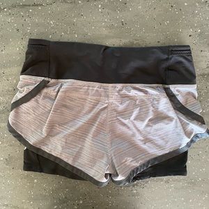 Size 4 Lululemon athletic shorts